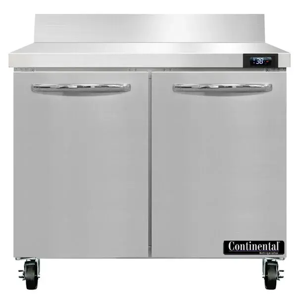 Continental Refrigerator SW36-N-BS 36" Worktop Refrigerator with Backsplash