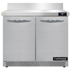 Continental Refrigerator SW36-N-BS-FB 36" Front Breathing Worktop Refrigerator