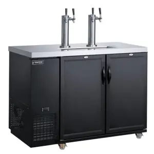 DKB60-M2 Dual Tap Kegerator Beer Dispenser